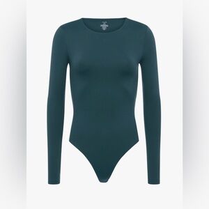 nuuds Long Sleeve Crewneck Bodysuit in Alpine